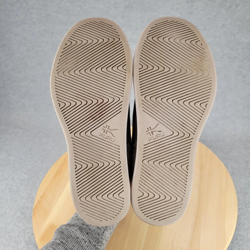 Kuru Tempo Womens Size 6.5 Gray‎ Classic Outdoor Leather Zip Ankle Boots